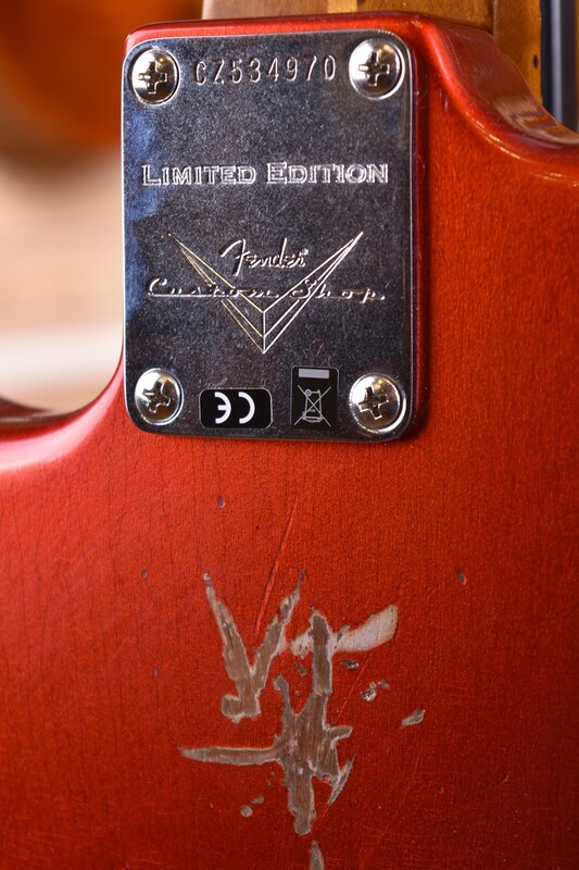 1956 stratocaster roasted Neck Plate