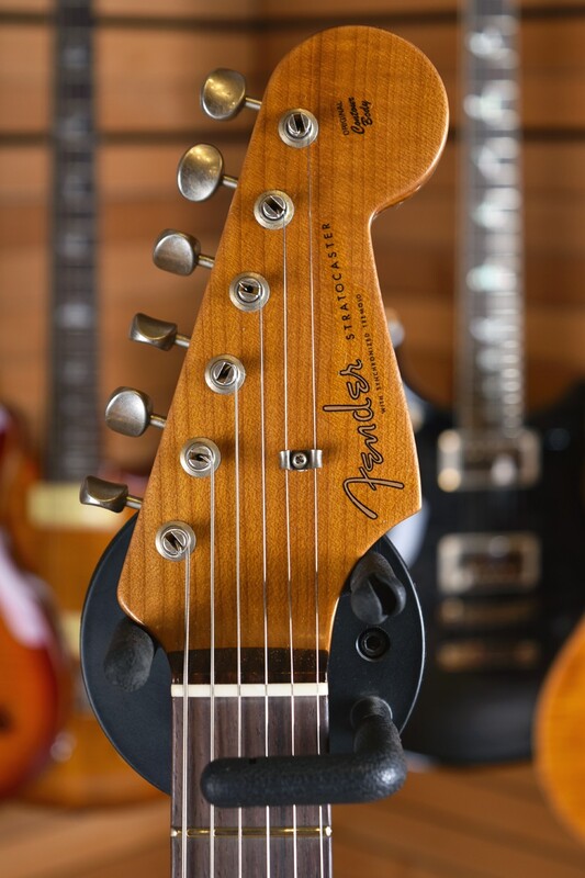 1959 LTD roasted stratocaster Headstock front