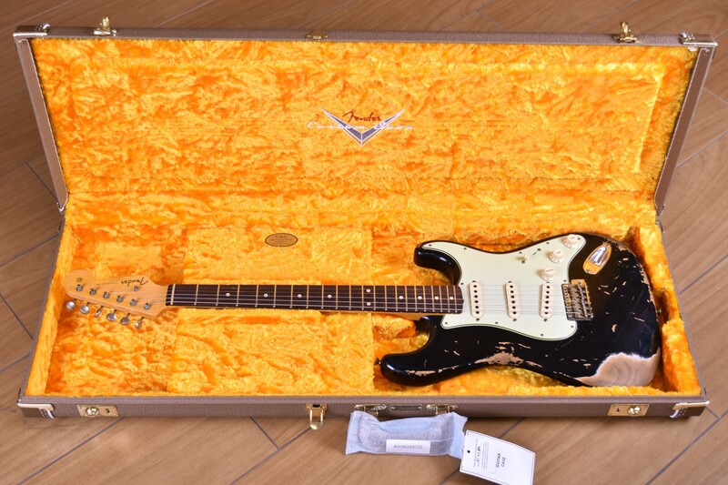 1960 stratocaster heavy relic with case