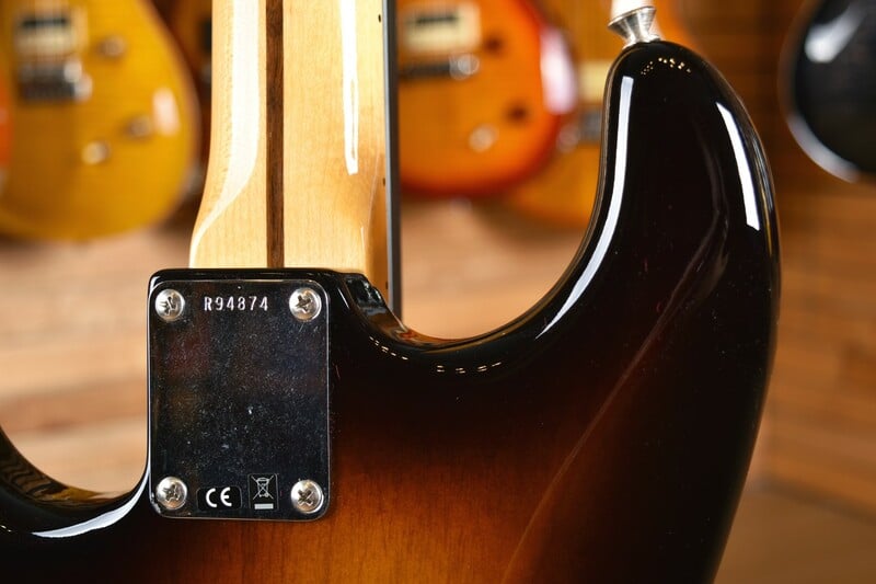 Vintage Custom 1955 Stratocaster neck plate