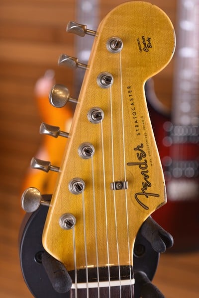 60 Stratocaster Headstock front