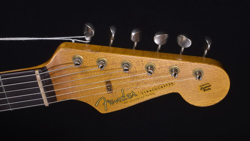 1961 Stratocaster Heavy Relic Headstock front