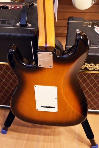 American Custom Stratocaster (2015 model) body back