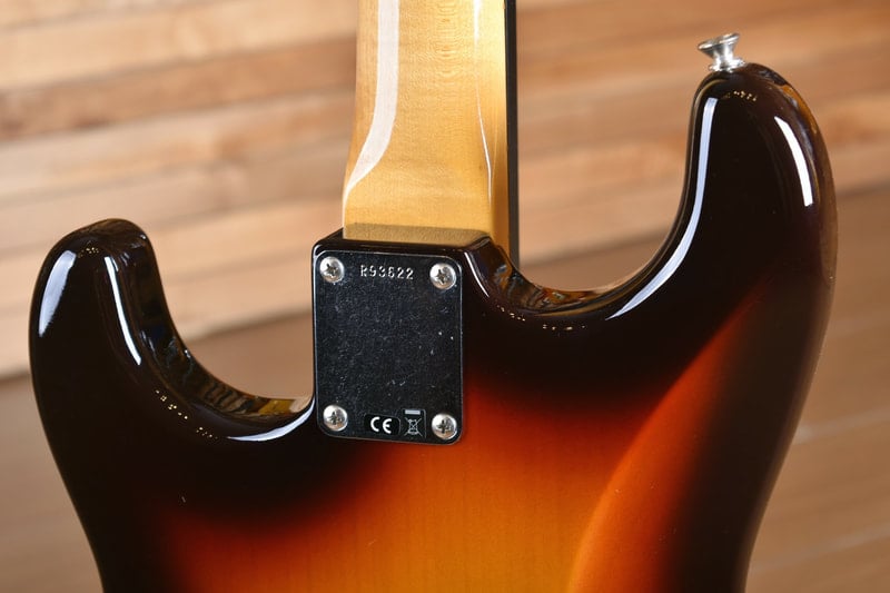 Vintage Custom 1959 Stratocaster neck plate
