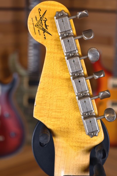 Limited Edition Relic '64 Special Strat headstock back