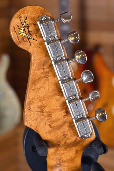Limited Edition Relic ’56 Fat Roasted Stratocaster headstock back
