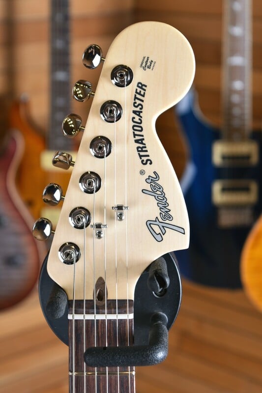 American Performer Stratocaster HSS Headstock front