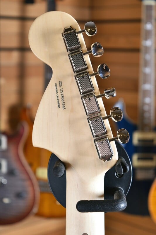 American Performer Stratocaster HSS Headstock Back