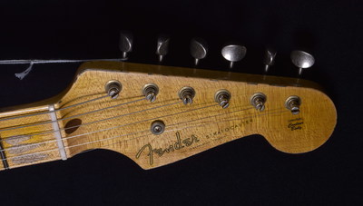 55 Stratocaster Headstock front