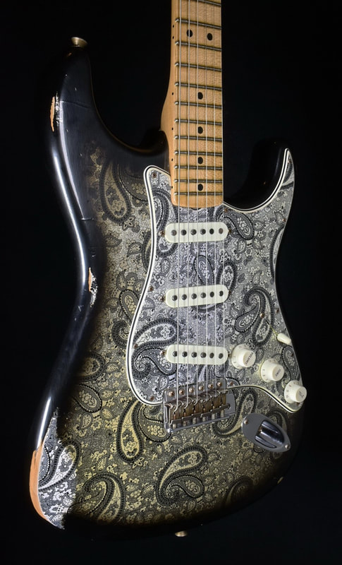 Limited 1968 Paisley Stratocaster Relic body
