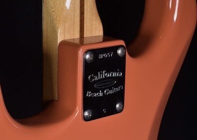 '57 California Beach Stratocaster neck plate