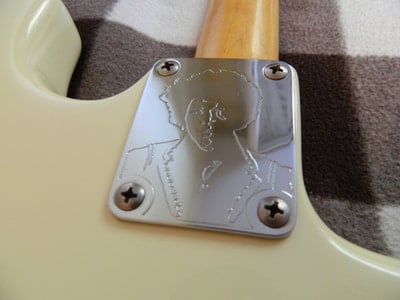 Hendrix stratocaster Neck Plate