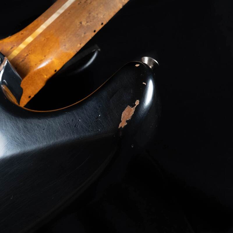1956 stratocaster roasted Detail horn