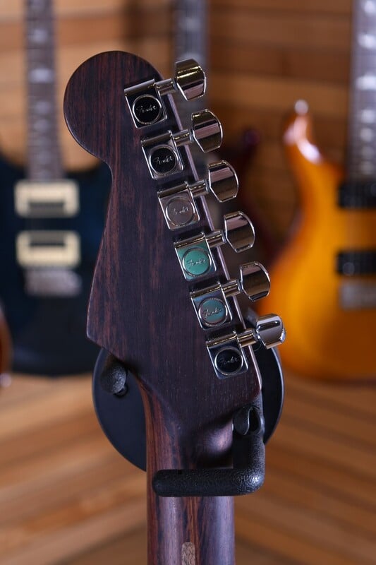 American Professional Stratocaster Rosewood Neck Headstock Back