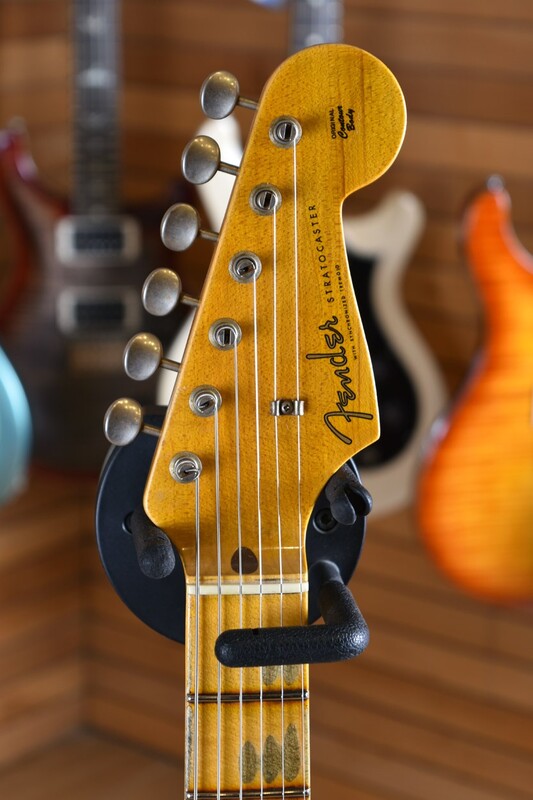 57 stratocaster Journeyman Relic Headstock front