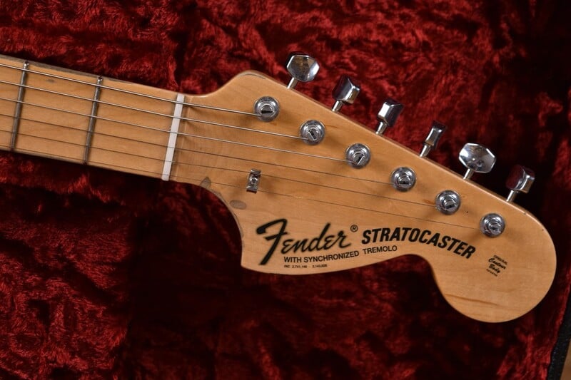 Hendrix stratocaster Headstock front