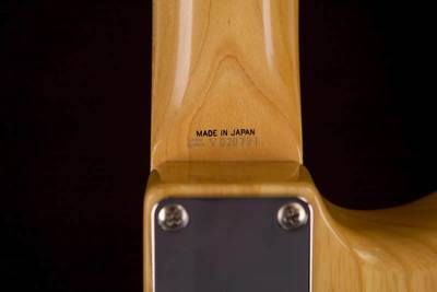 MIJ 68's Stratocaster serial number