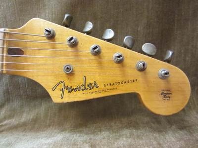 Time Machine 1958 Stratocaster Relic headstock