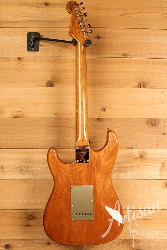 Artisan Figured Rosewood Stratocaster back