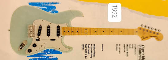 La Yngwie Malmsteen Standard Stratocaster made in Japan