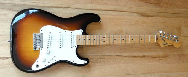 Una 2 knobs Stratocaster del 1983