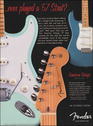 2002 - Fender American Vintage Series '57 Stratocaster