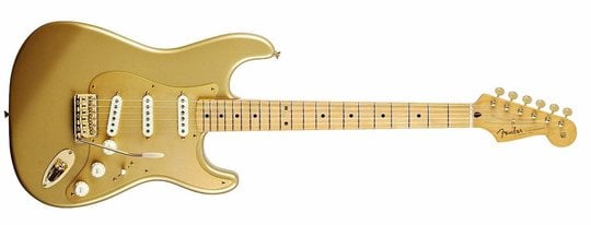 50th Anniversary Golden Stratocaster (zzound.com)