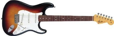 '65 Closet Classic 3-Color Sunburst (Fender catalog)