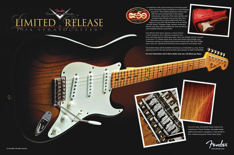2004 Fender Strat 50th Ad