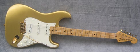 Gold Stratocaster