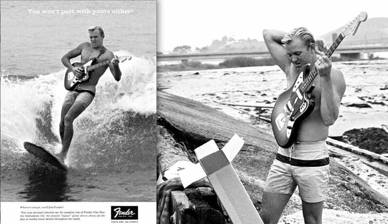 Quella con il surfer fu una delle pubblicità più memorabili di Bob Perine