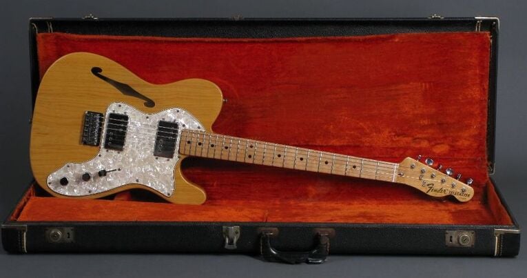 Telecaster Thinline del 1972, Courtesy of Guitar Point