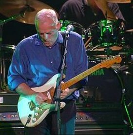 Gilmour al concerto con la sua 0001