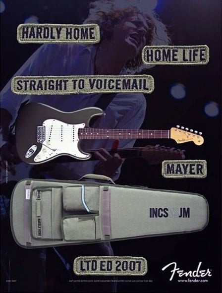 2007 John Mayer Cypress Mica Limited Ed. advert