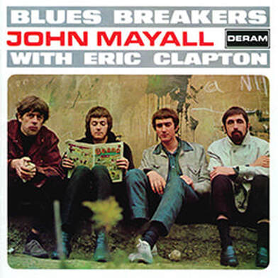 Bluesbreakers di John Mayall and the Bluesbreakers  1966, noto come “Beano” per il fumetto che Eric Clapton sta leggendo sulla copertina dell'album