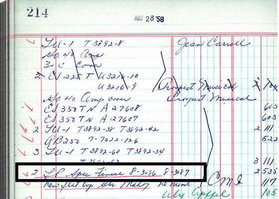 Gibson's Log book: two Les Paul “Special Finish” appeared on May 28, 1958