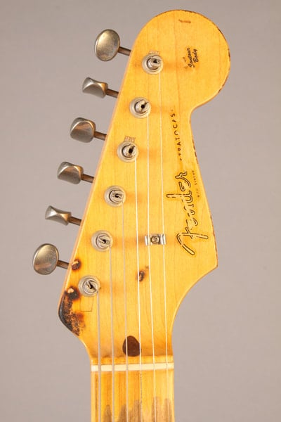 Blackie Tribute headstock front