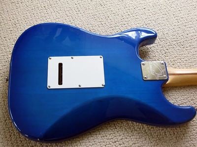 Jerry Donahue Stratocaster body back