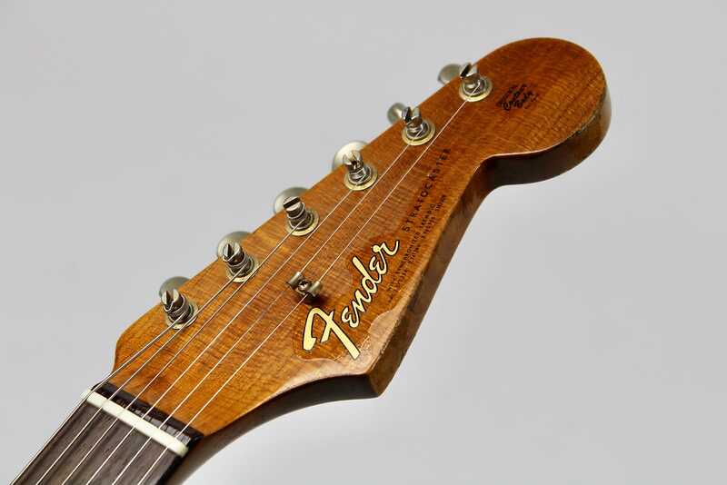 1964 Stratocaster Relic Headstock front