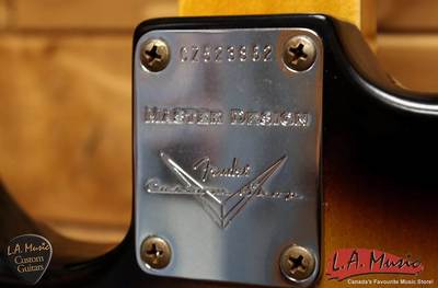 John Cruz Master Design 1963 Relic Stratocaster neck plate