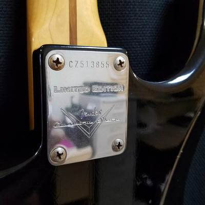 Limited Ed. 1956 Stratocaster Relic neck plate