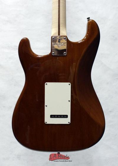 Walnut Top Stratocaster body back