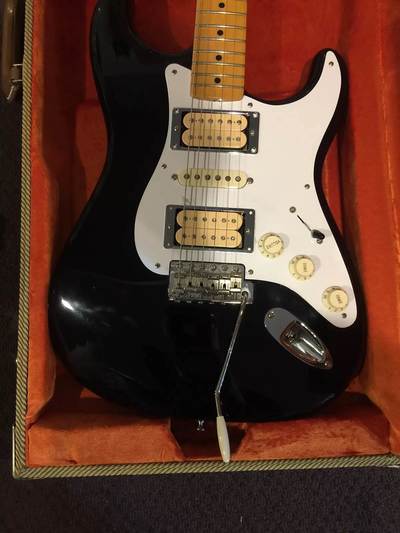 Dave Murray stratocaster Body front