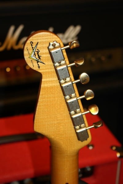 NAMM 2011 '56 Stratocaster headstock back