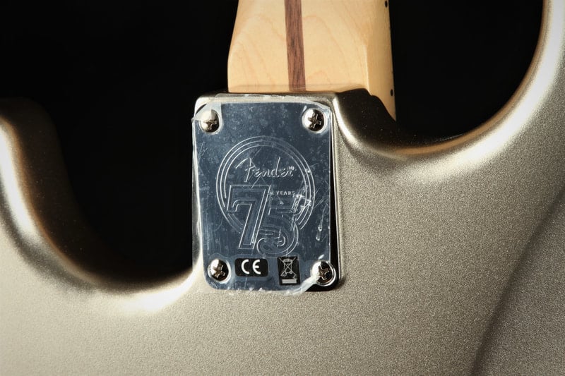 75th Anniversary Stratocaster Neck Plate