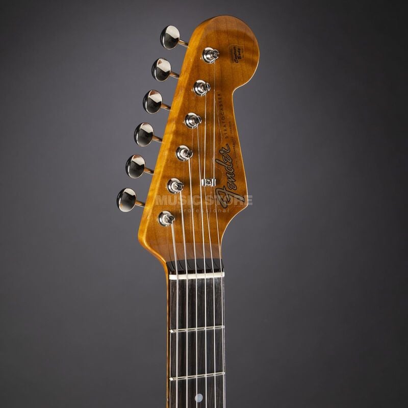 Artisan Tamo Ash Stratocaster headstock