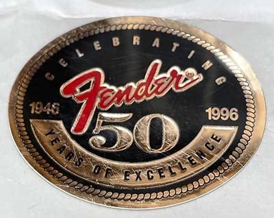 Fender 50th anniversary