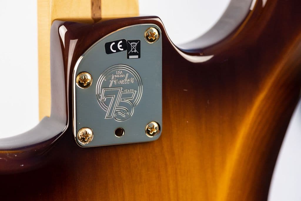75th Anniversary Stratocaster Neck Plate
