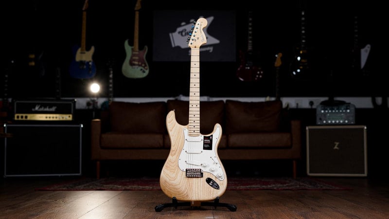  Limited Edition Raw Ash American Performer Stratocaster