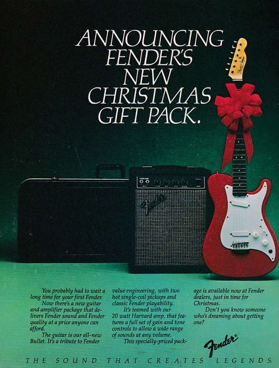 Fender Bullet ad